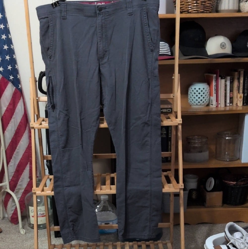 Wrangler Men's Dark Gray Cargo Pants